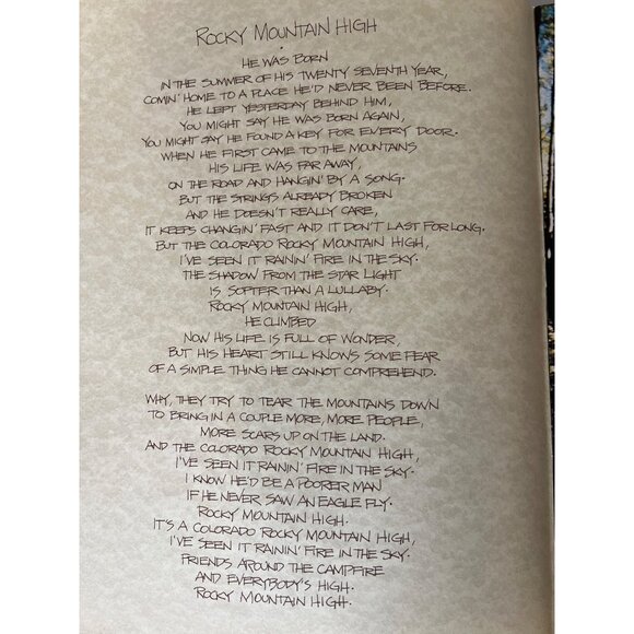 John Denver 1975 Windsong Concert Program Tour Book - Picture 4 of 12